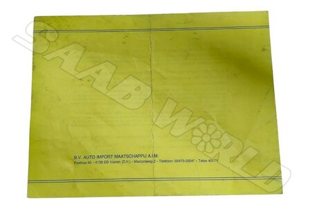 Turbo aanvulling bij Saab 99 - Guide - Nederlands