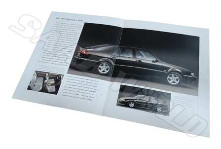 Brochure, 9000 CD/CS 1995 Burgundy - NL