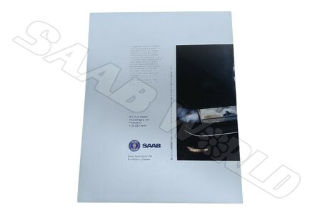 Brochure, 9000 CD/CS 1995 Burgundy - NL