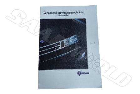 Brochure 'Gebaseerd op vliegtuigtechniek', 900 &amp; 9000 1992 NL