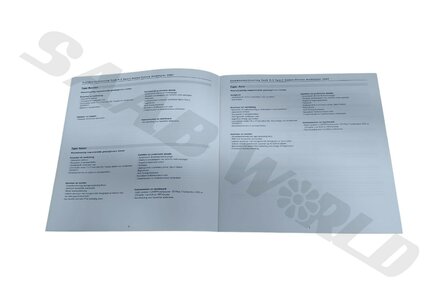 Brochure 'opties, accessoires en specificaties', 9-5 - NL