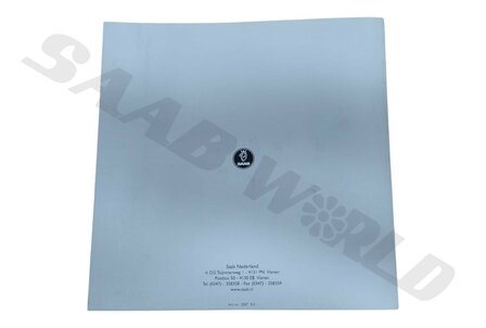 Brochure 'opties, accessoires en specificaties', 9-5 - NL