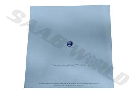 Brochure 'De nieuwe Saab 9-5 Linear Business', 9-5 2006 - NL