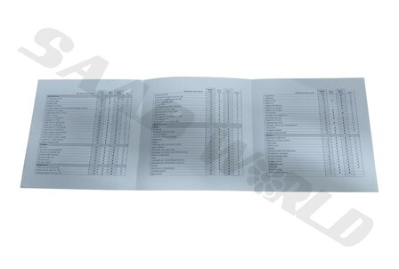 Brochure 'Accessoires, Prijslijst MY06', 9-5 - NL