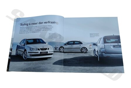 Brochure 'Saab Originele Accessoires' 9-3NG &amp; 9-5OG 2007 - NL