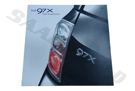 Brochure 'prijzen &amp; specificaties', 9-7X - NL