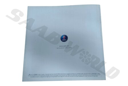 Brochure, 9-5 Estate 2003 - NL