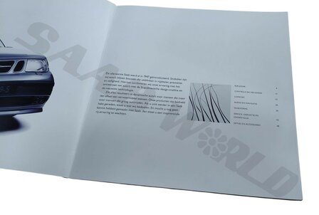 Brochure, 9-5 Sedan 2003 - NL