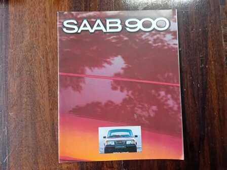 Brochure Saab 900 classic 1980.