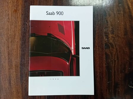 Brochure Saab 900 classic 1990.