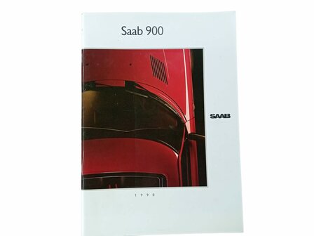 Brochure Saab 900 classic 1990.