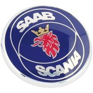 Embleem &quot;SAAB-SCANIA&quot; - Achter