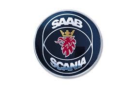 Emblem &quot;SAAB-SCANIA&quot; - Front