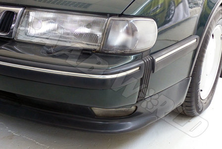 Chrome finisher / chrome trim bumper