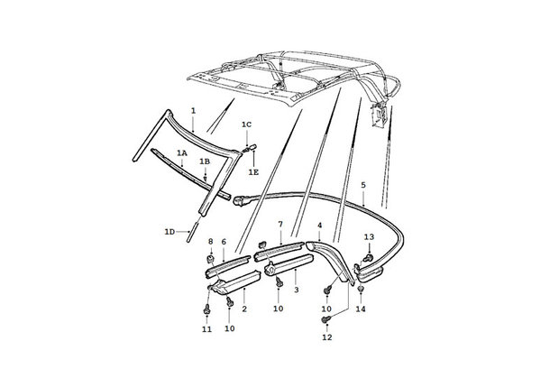 Seal Convertible Roof - Left