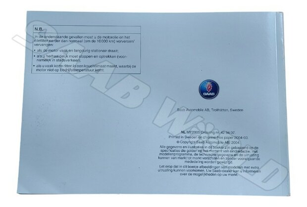 Gebruikershandleiding, NL