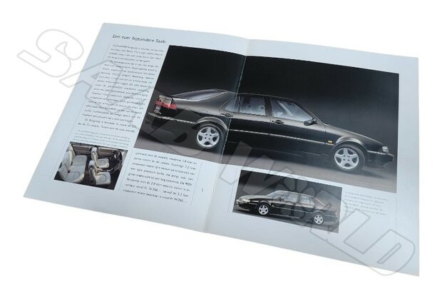 Brochure, 9000 CD/CS 1995 Burgundy - NL