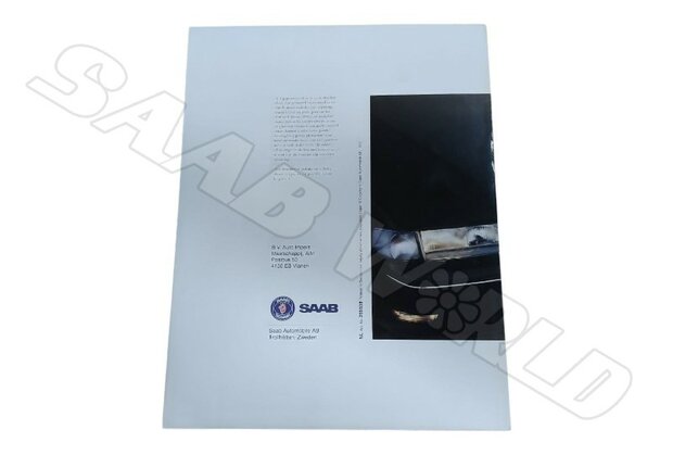 Brochure, 9000 CD/CS 1995 Burgundy - NL