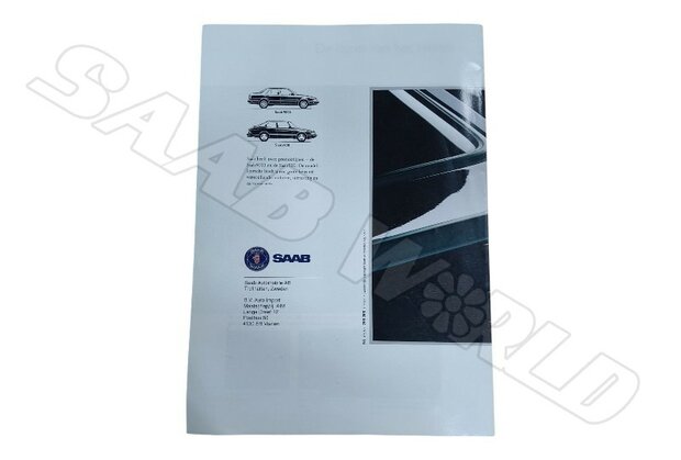 Accessoires brochure, 900 & 9000 1991 NL