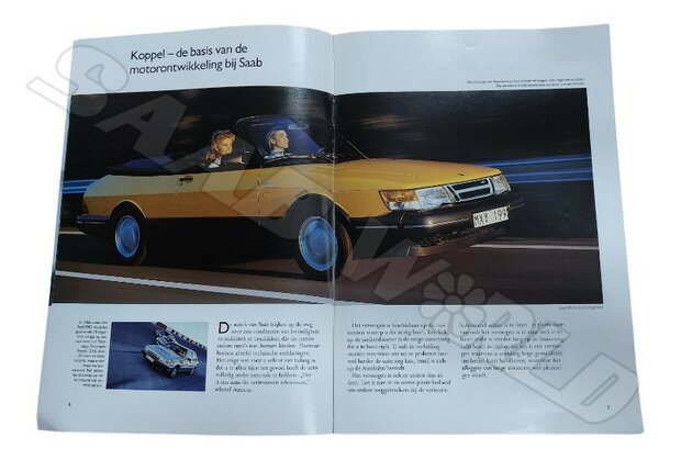 Brochure 'Gebaseerd op vliegtuigtechniek', 900 & 9000 1992 NL