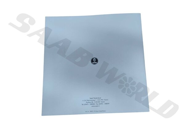 Brochure 'opties, accessoires en specificaties', 9-5 - NL