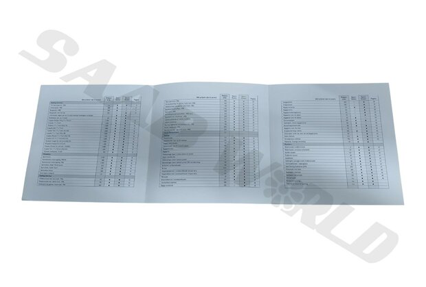 Brochure 'Accessoires, Prijslijst MY06', 9-5 - NL