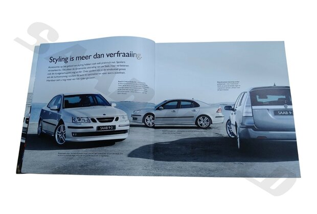 Brochure 'Saab Originele Accessoires' 9-3NG & 9-5OG 2007 - NL