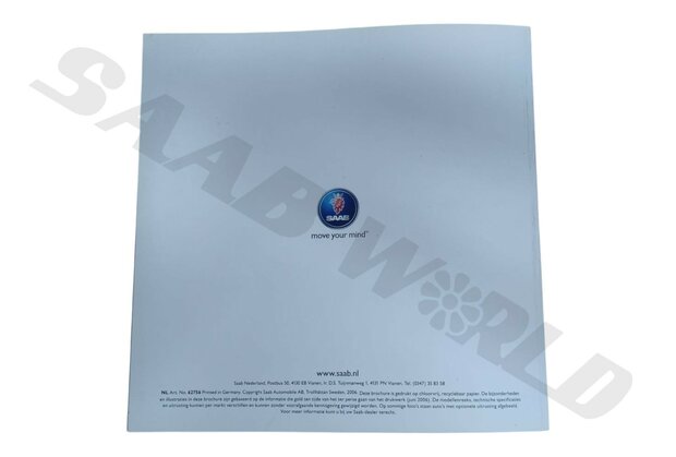 Brochure 'Saab Originele Accessoires' 9-3NG & 9-5OG 2007 - NL