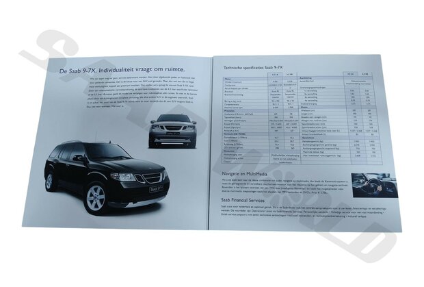 Brochure 'prijzen & specificaties', 9-7X - NL