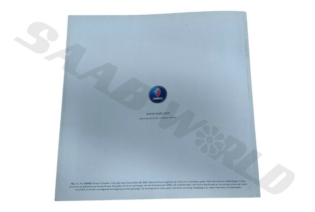 Brochure, 9-5 Estate 2003 - NL
