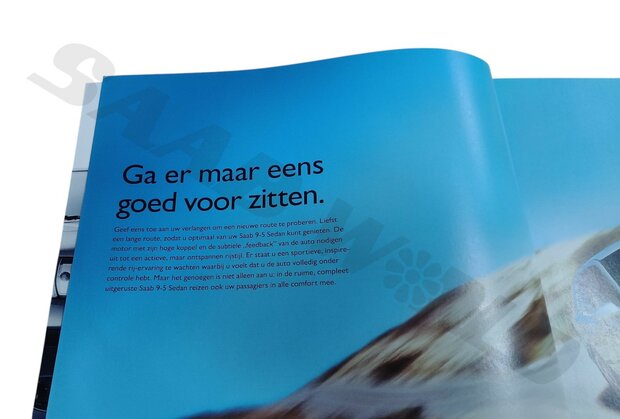 Brochure, 9-5 Sedan 2003 - NL