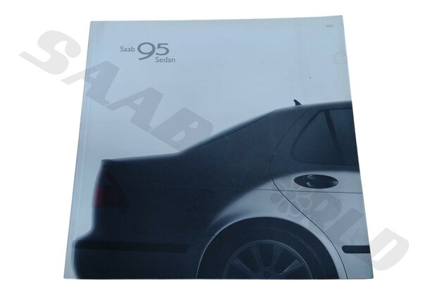 Brochure, 9-5 Sedan 2003 - NL