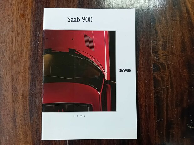 Brochure Saab 900 classic 1990.
